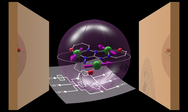 Published in Nature Communications, the evidence of electric field control of isotropic exchange interaction.